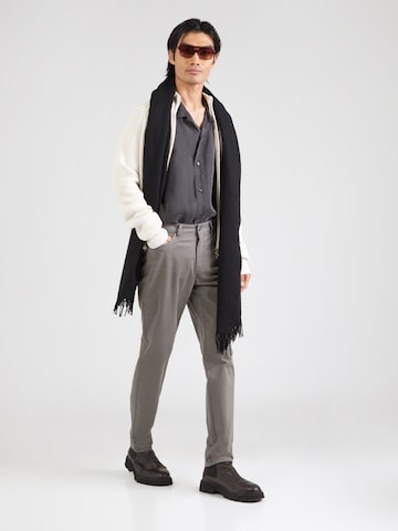 Hackett London - Tapered Calças em cinzento