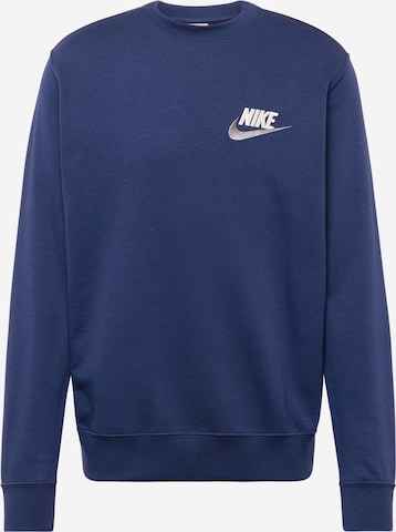 Nike Sportswear Свитшот в Синий: спереди