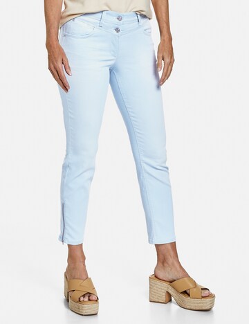 GERRY WEBER Slimfit Jeans 'Best4me' i blå: forside
