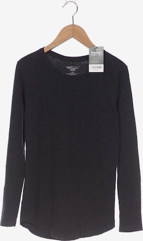Majestic Filatures Langarmshirt XXS in Grau: Vorderseite