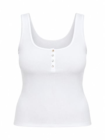 Ethiquet - Top 'Tanktops & Camis' em branco: frente