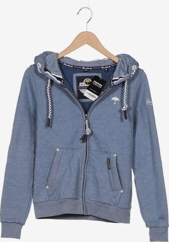 Schmuddelwedda Sweatshirt & Zip-Up Hoodie in XS in Blue: front