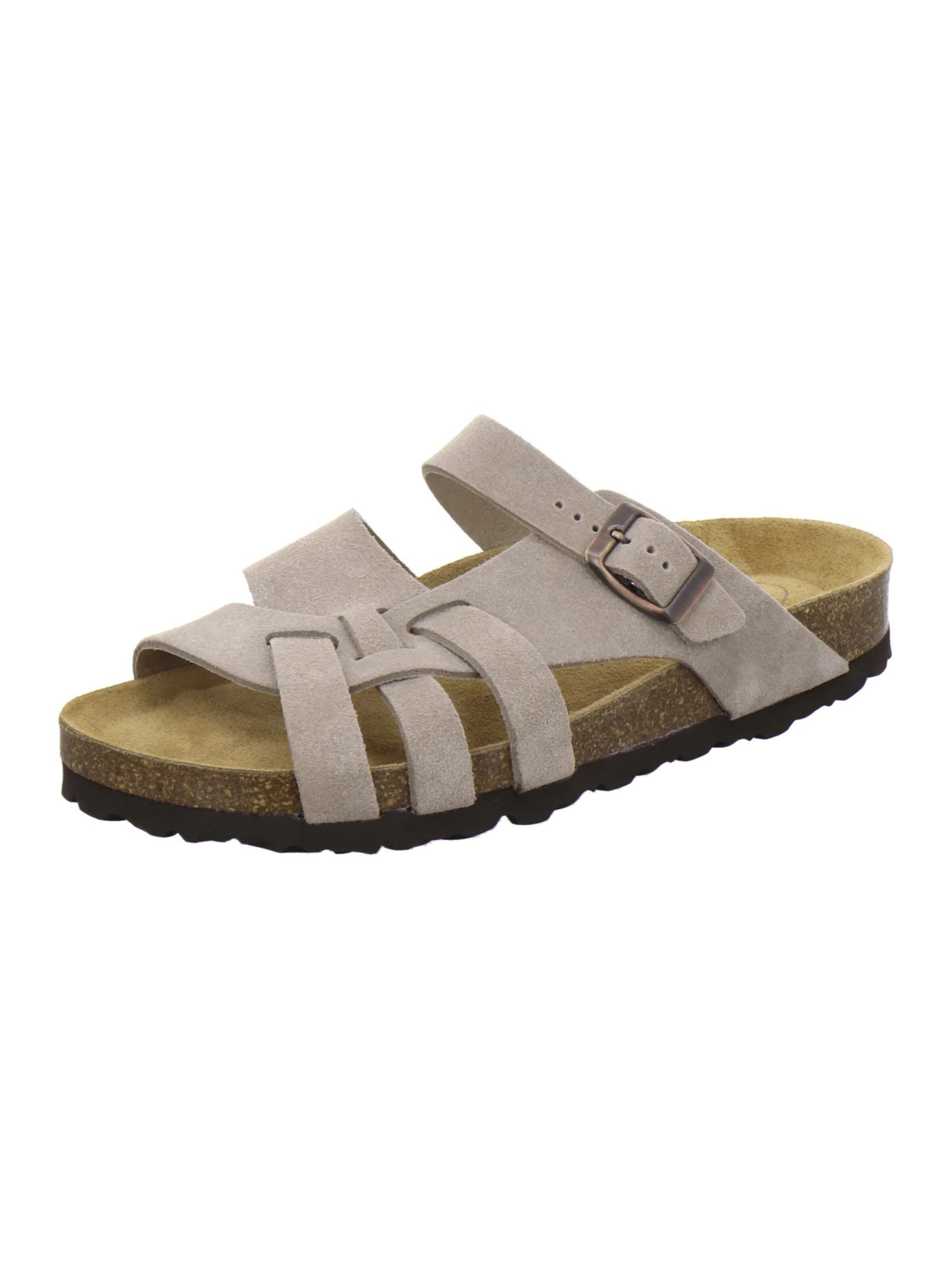 AFS-Schuhe Mules 'Pantoletten Damen Kralle' in Beige: front