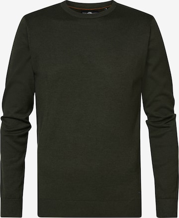 Petrol Industries Sweater 'Dolton' in Green: front