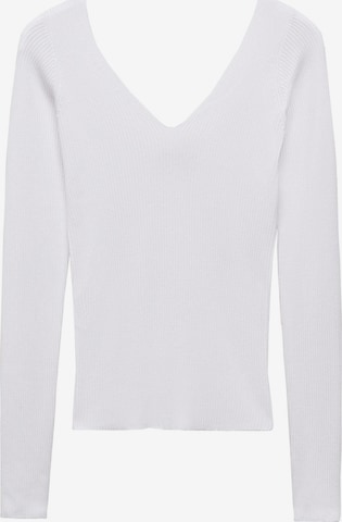 MANGO Pullover 'OLIMPICA' i beige: forside