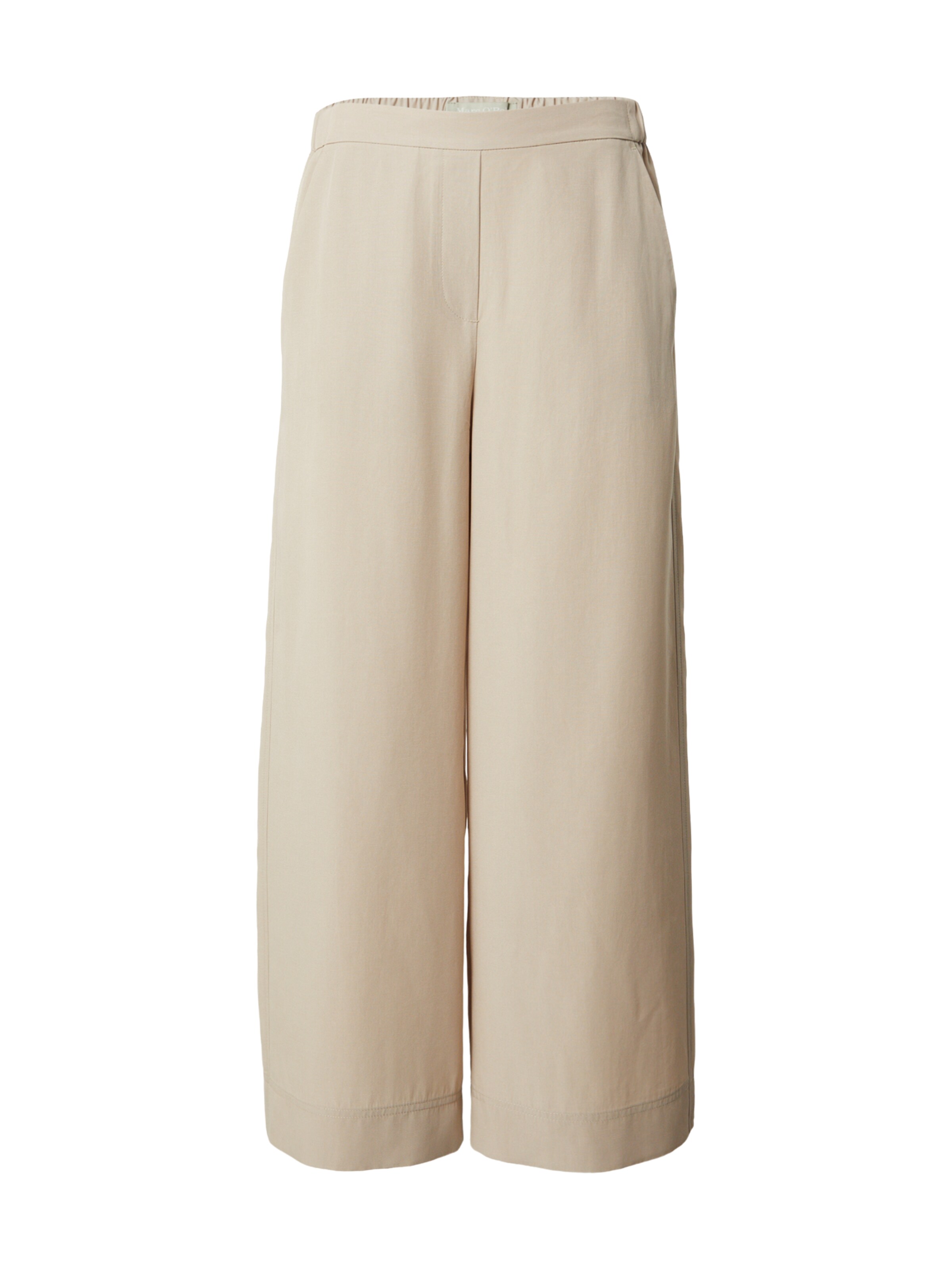 Marc O'Polo Wide leg Pants in Beige: front