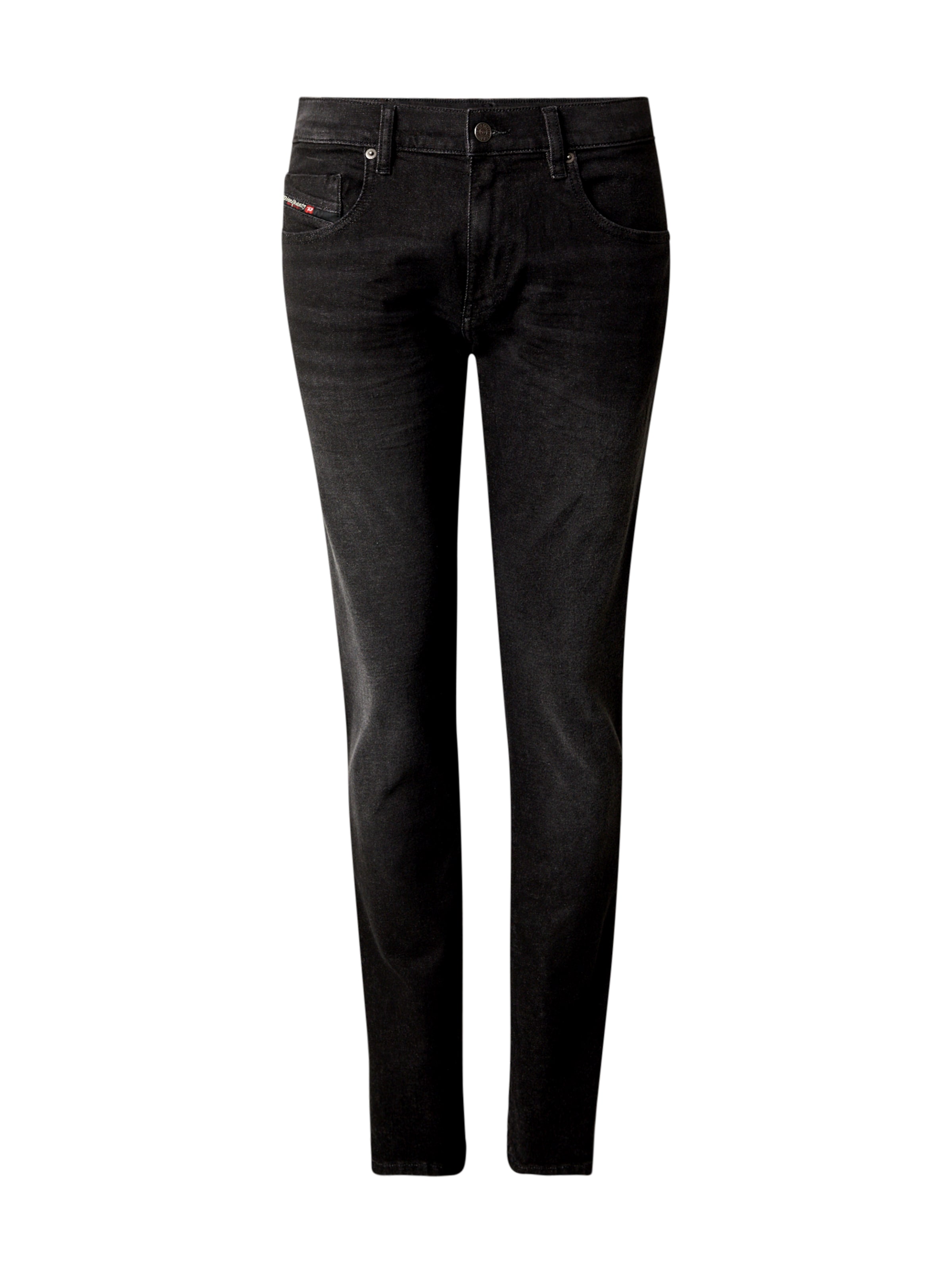 DIESEL Regular Jeans '2019 D-STRUKT' in Black: front
