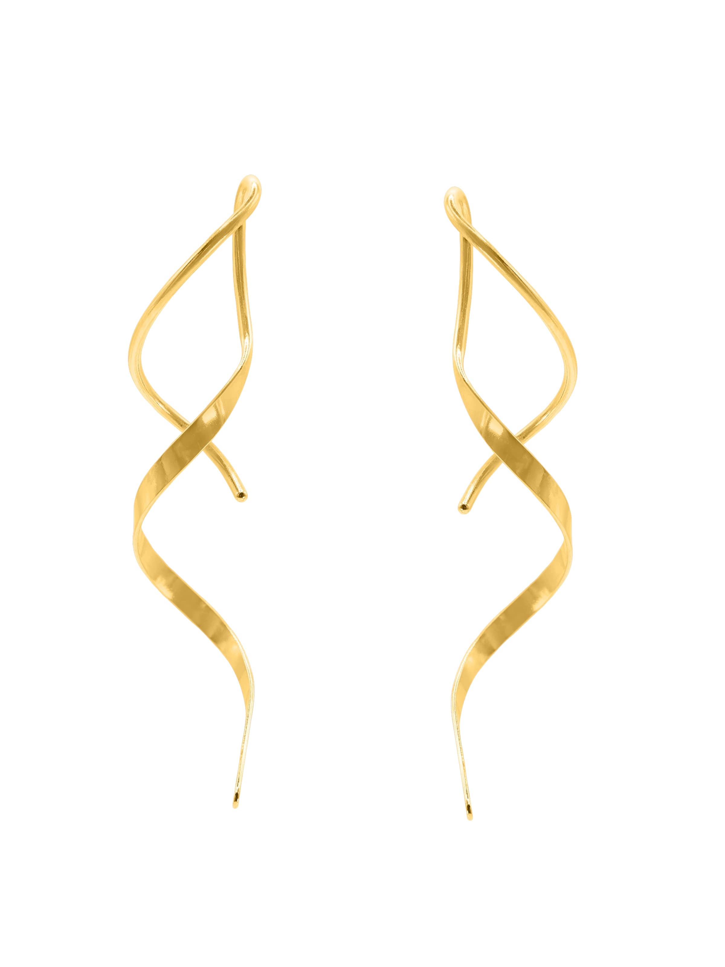 Heideman Earrings 'Rufus' in Gold: front