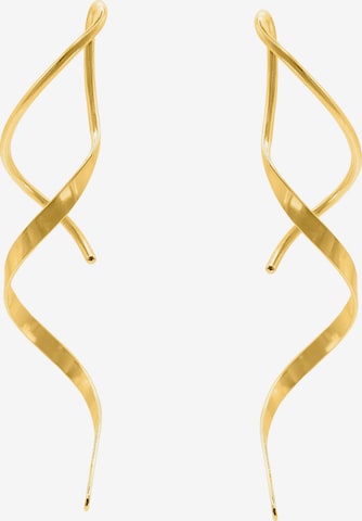 Heideman Ohrringe 'Rufus' in Gold: Vorderseite
