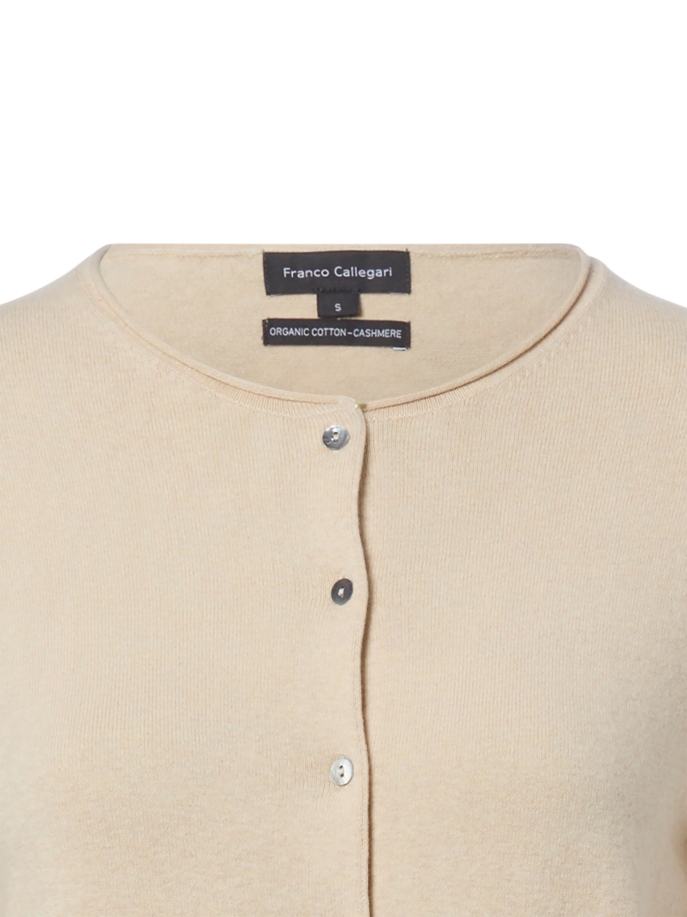 Franco Callegari Strickjacke in Beige