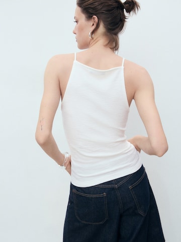 MANGO Top 'KATE' in White