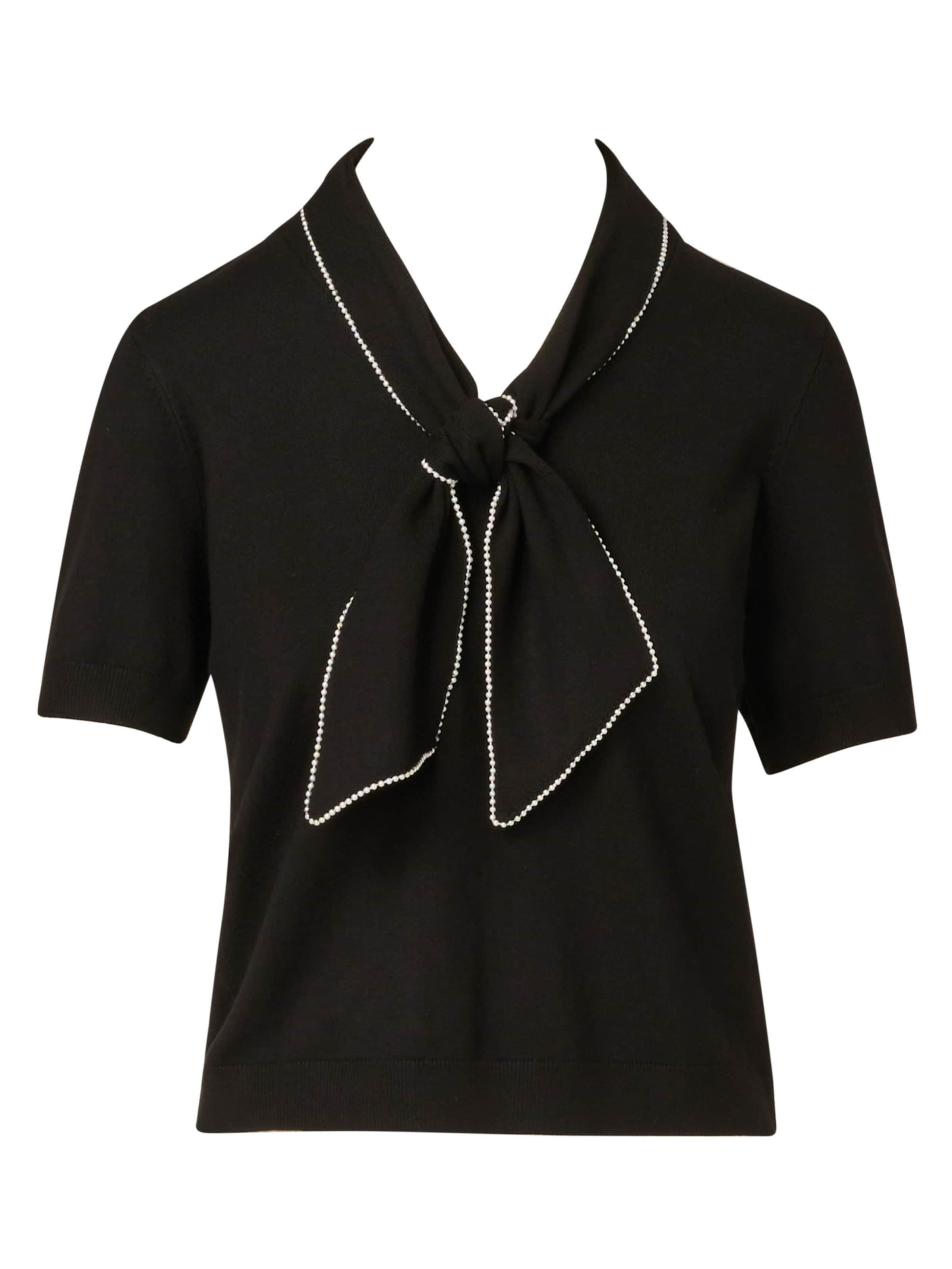 Adrianna Papell Blouse in Black: front