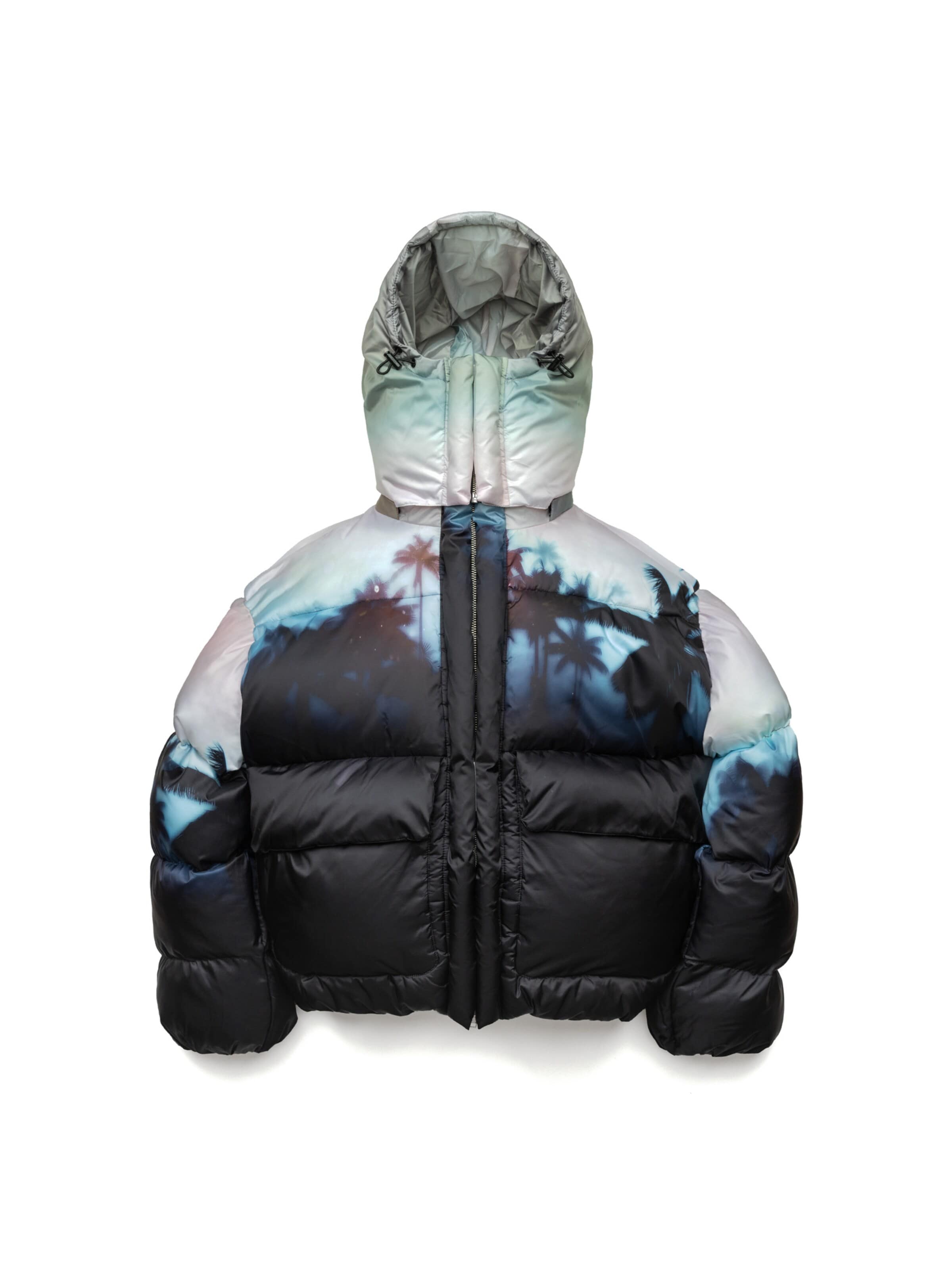 ENRAGE - Chaqueta de invierno 'PUFFY JACKET' en negro: frente