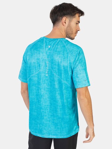 Spyder Functioneel shirt in Blauw