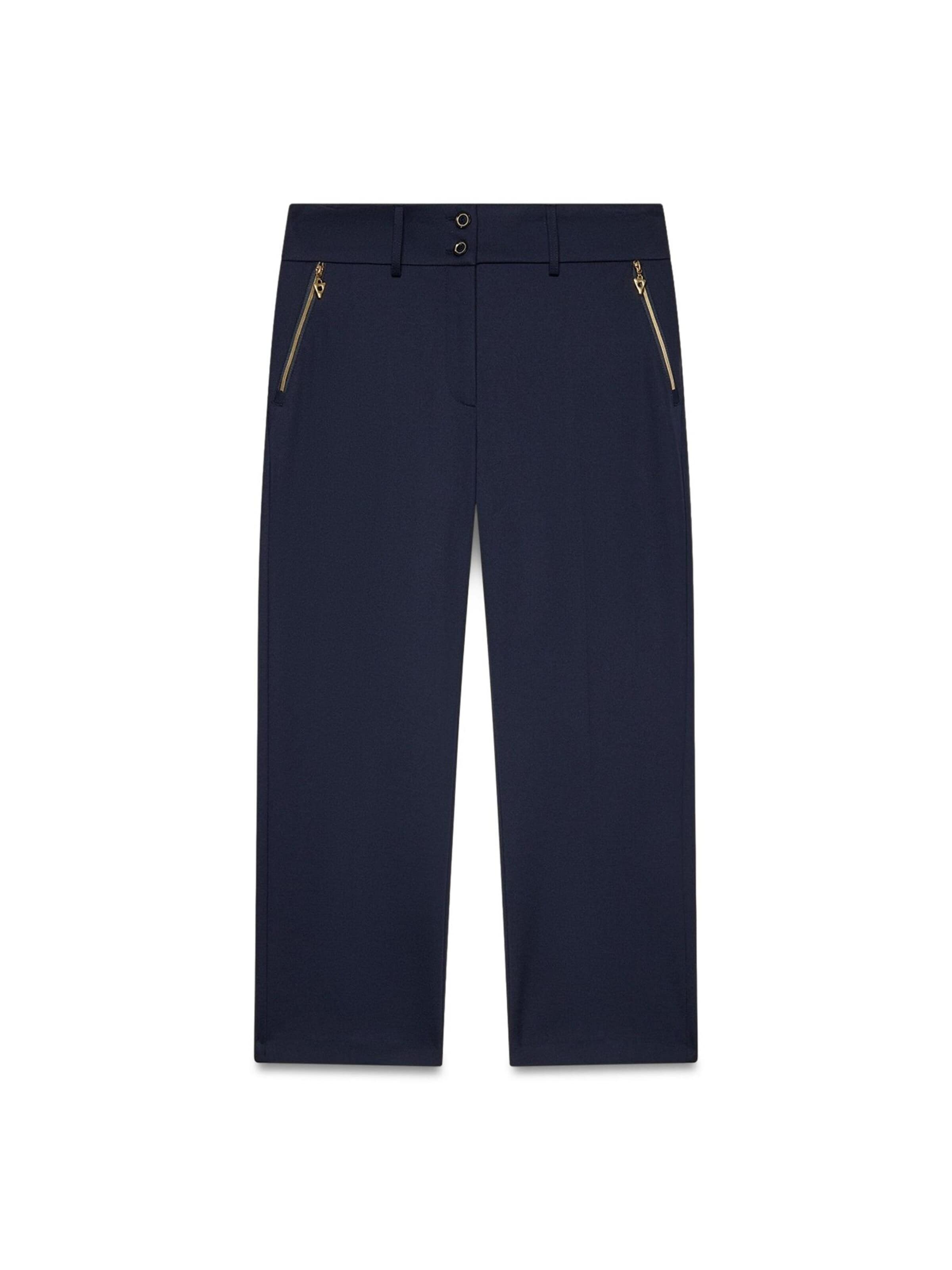 Flared Pantaloni di Fiorella Rubino in blu: frontale