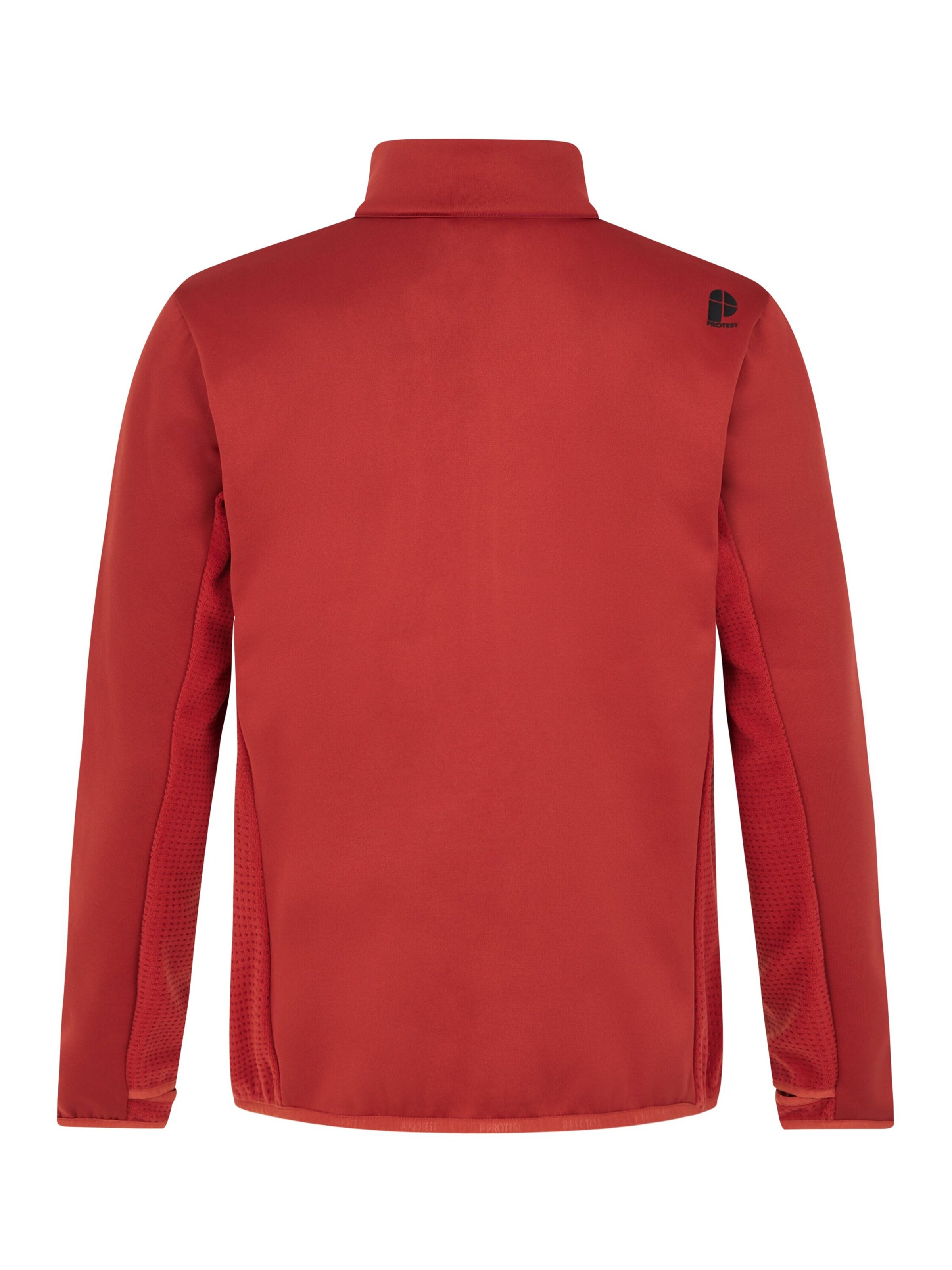 PROTEST Fleecejacke 'PRTFRAPTON'‌‌‌‌‌‌‌‌‌‌ in Rot