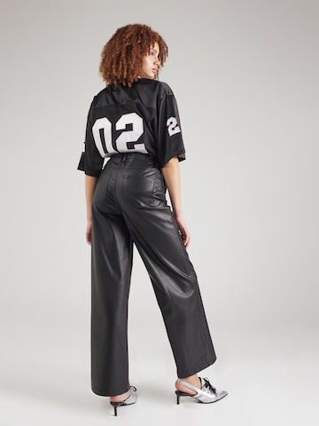 About You x Zoe Wees Loosefit Kalhoty – černá