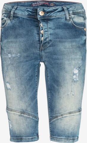 CIPO & BAXX Slimfit Jeans 'ANNA' in Blauw: voorkant