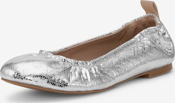 Ballerines 'Panora01' ILSE JACOBSEN en argent : devant