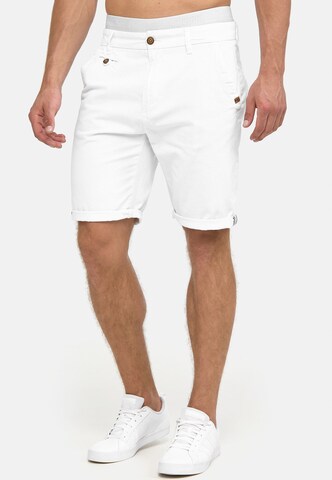 INDICODE JEANS Regular Shorts 'Cuba' in Weiß