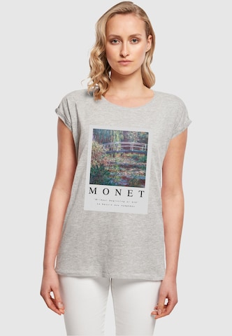 Merchcode Shirt 'Apoh - Monet Without' in Grey: front