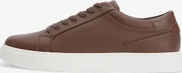 Calvin Klein Sneakers in Brown: front