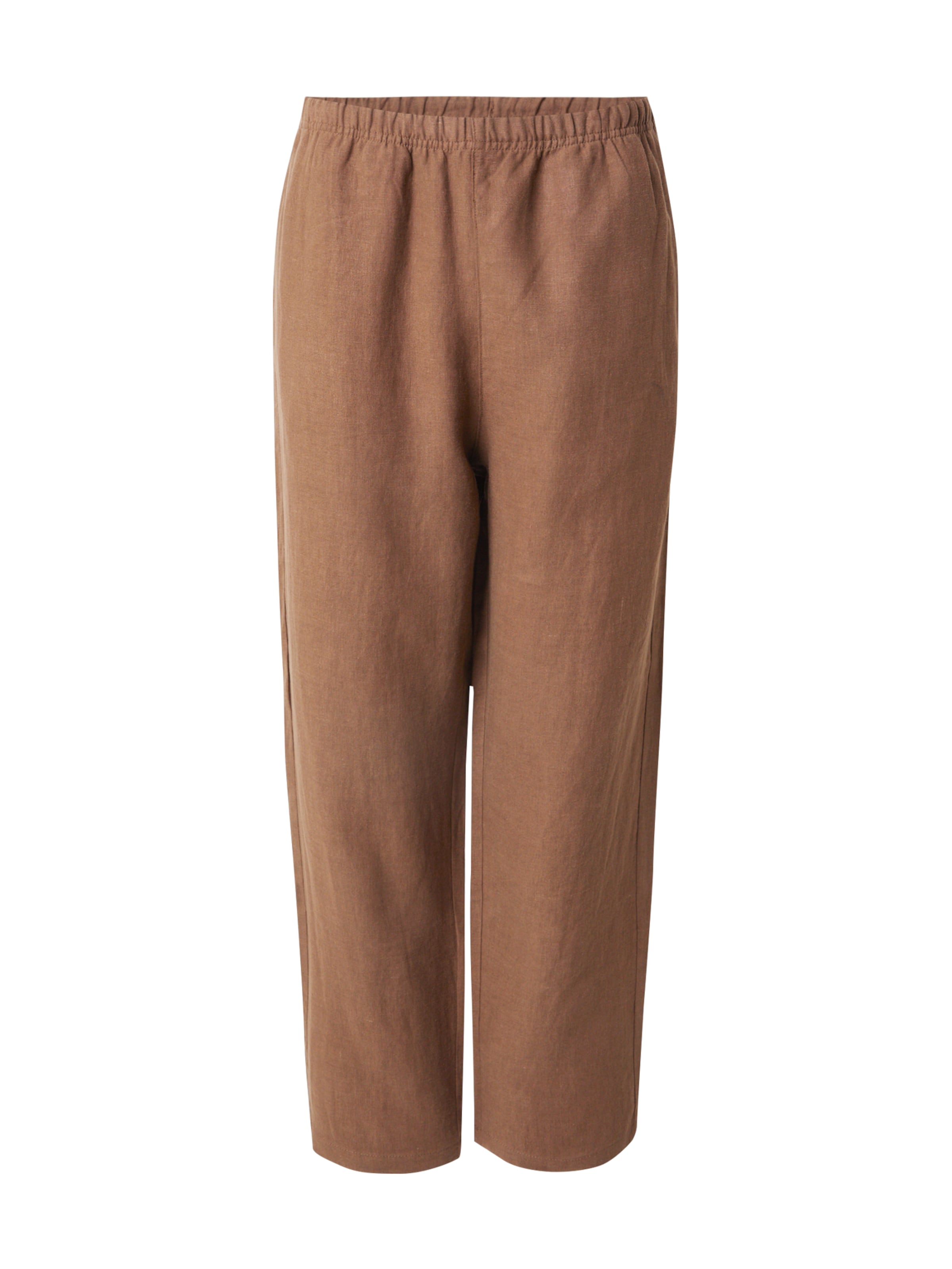 WEEKDAY Панталон 'Seth' в кафяво: отпред