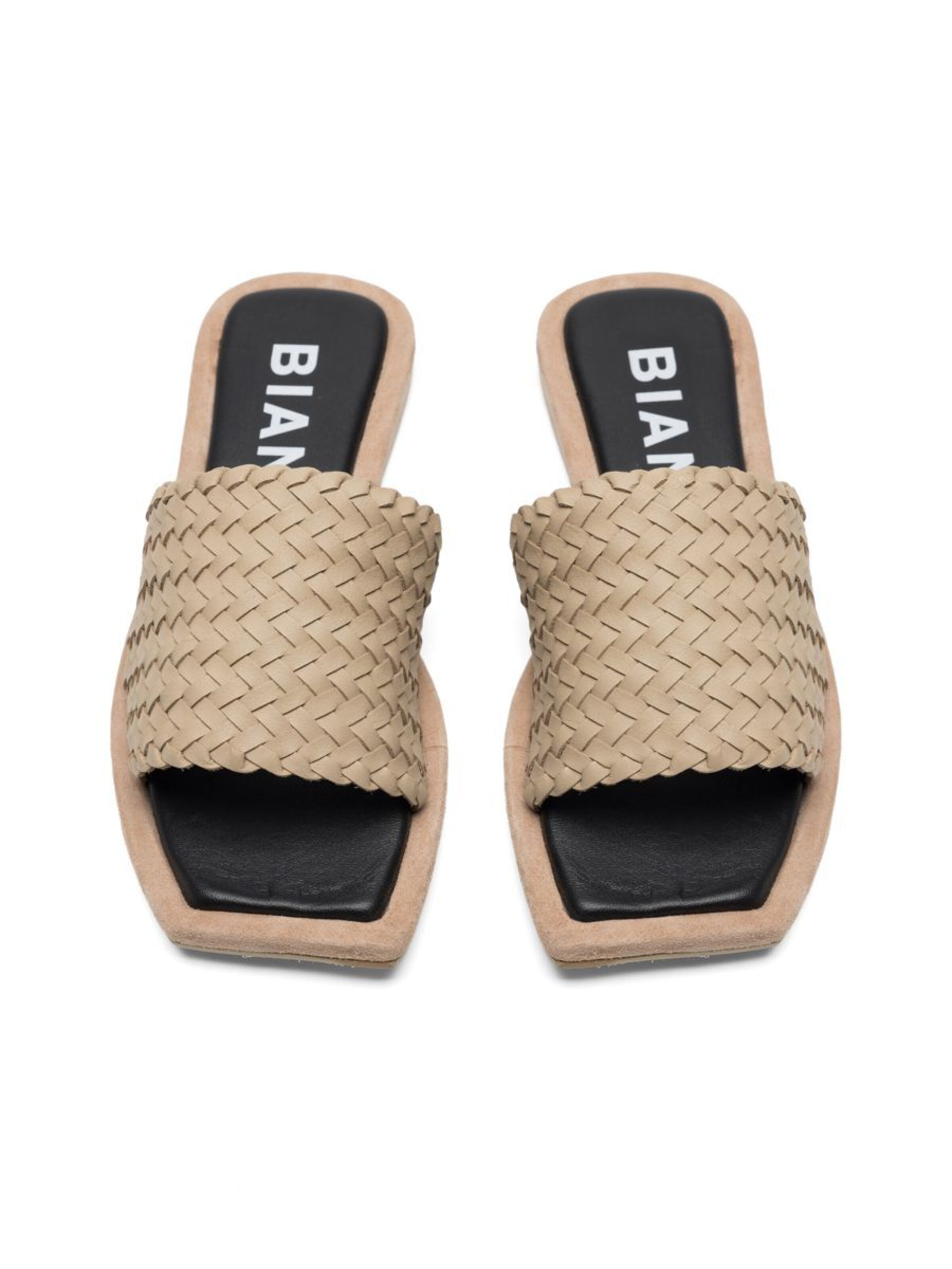 Bianco Mules in Beige