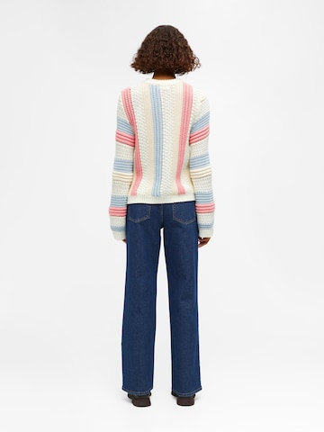 OBJECT Sweter 'DEEPA' w kolorze beżowy