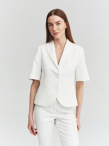 Blazer 'Seleni' TATUUM en blanc : devant