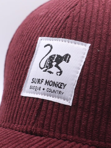Surf Monkey - Boné desportivo em vermelho