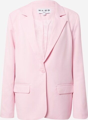 NA-KD - Blazer en rosa: frente