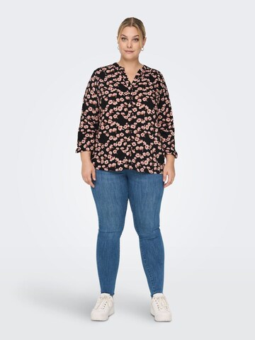 ONLY Carmakoma - Blusa 'ANITA' em preto