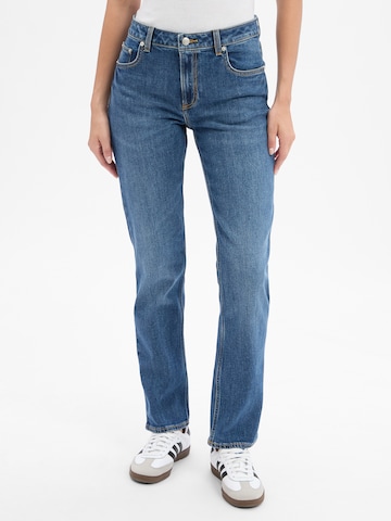 GANT Regular Jeans 'Mid Blue Broken' in Blue: front