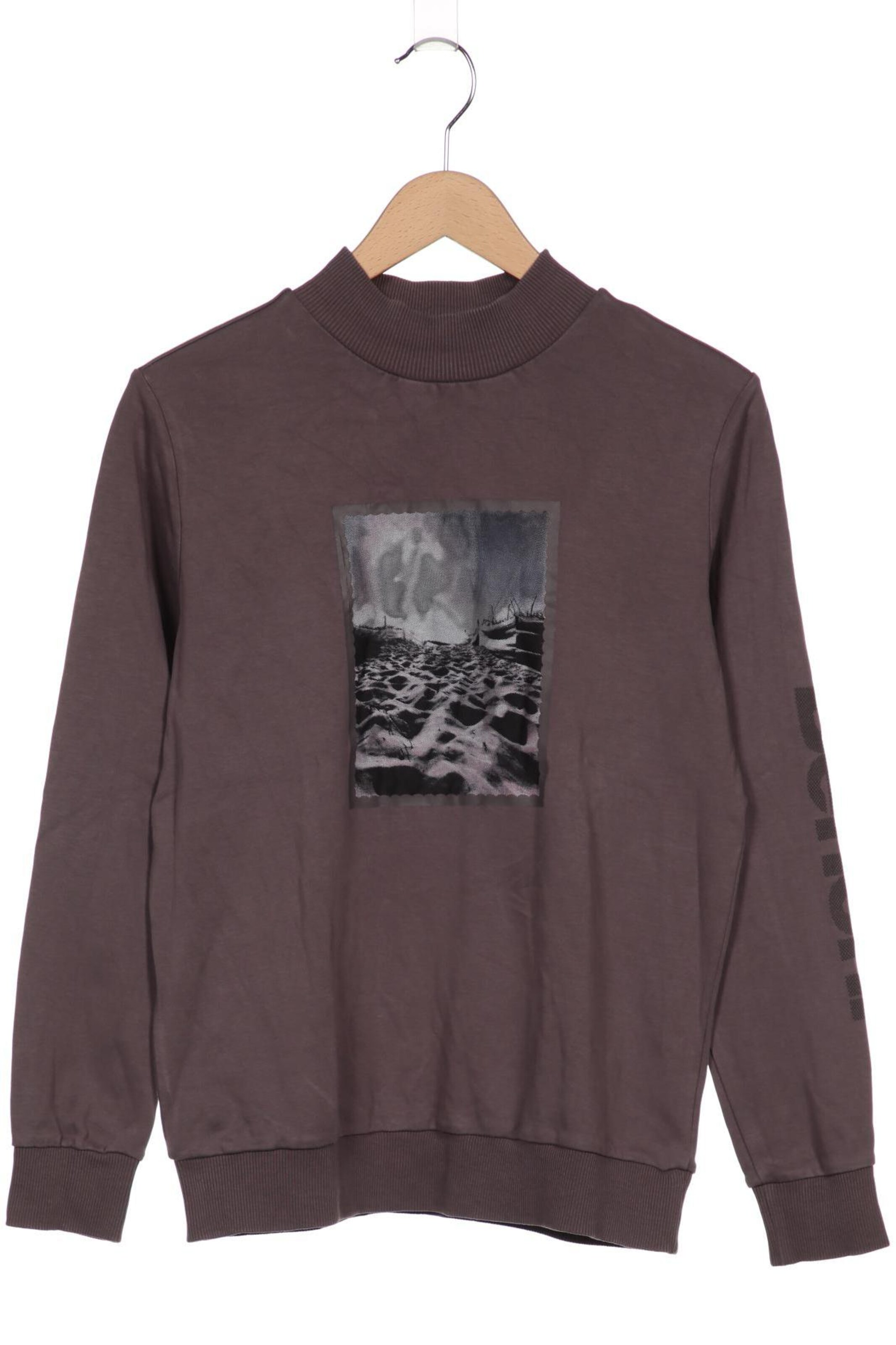 BENCH Sweatshirt & Zip-Up Hoodie in S in Brown: front