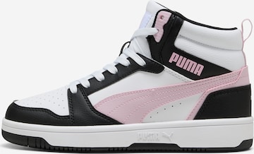 Sneaker alta 'Rebound V6' di PUMA in bianco: frontale