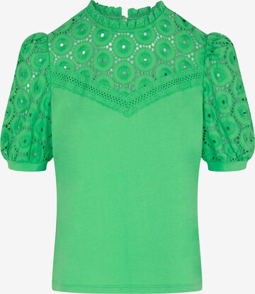 Morgan - Blusa en verde: frente