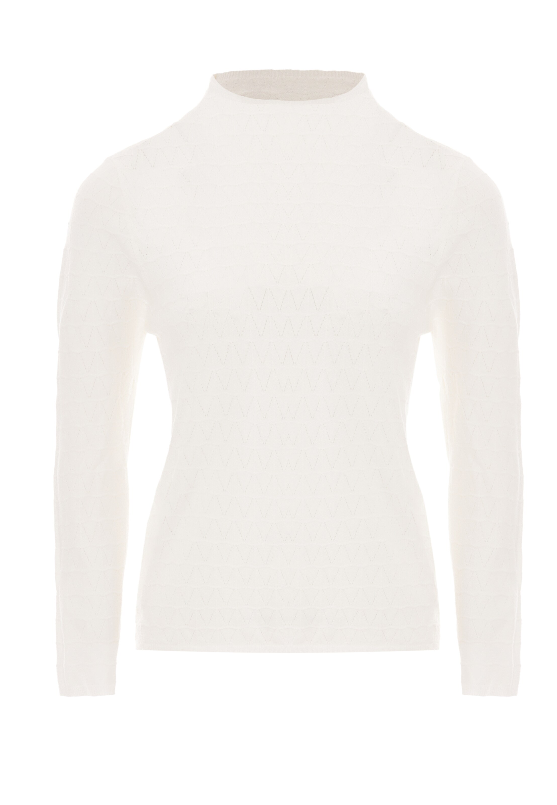 caissa Sweater in White: front