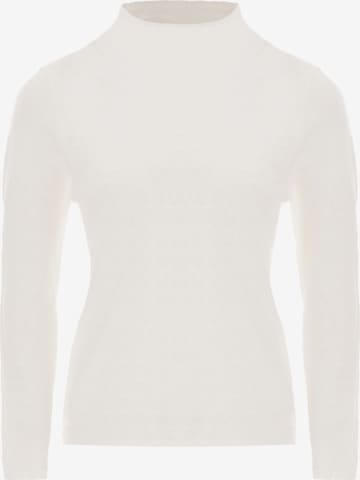 Pull-over caissa en blanc : devant