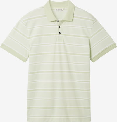 TOM TAILOR Shirt in de kleur Lichtgroen / Wit, Productweergave