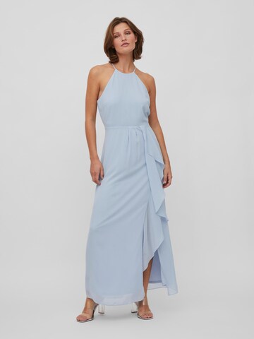 VILA Evening dress 'MILINA' in Blue: front