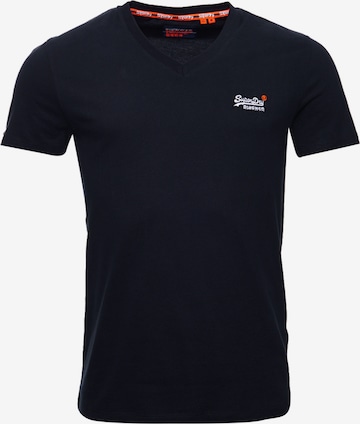 Superdry T-Shirt in Blau: predná strana