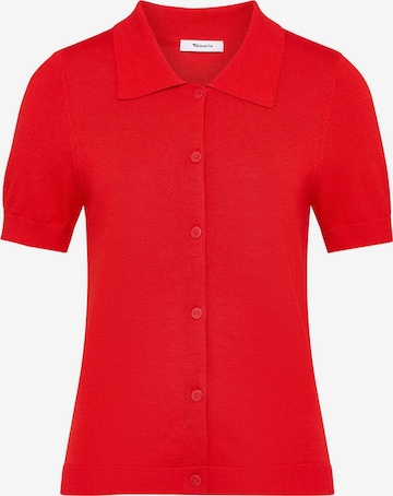 Cardigan Tamaris en rouge : devant