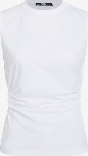 Karl Lagerfeld Haut en blanc, Vue avec produit