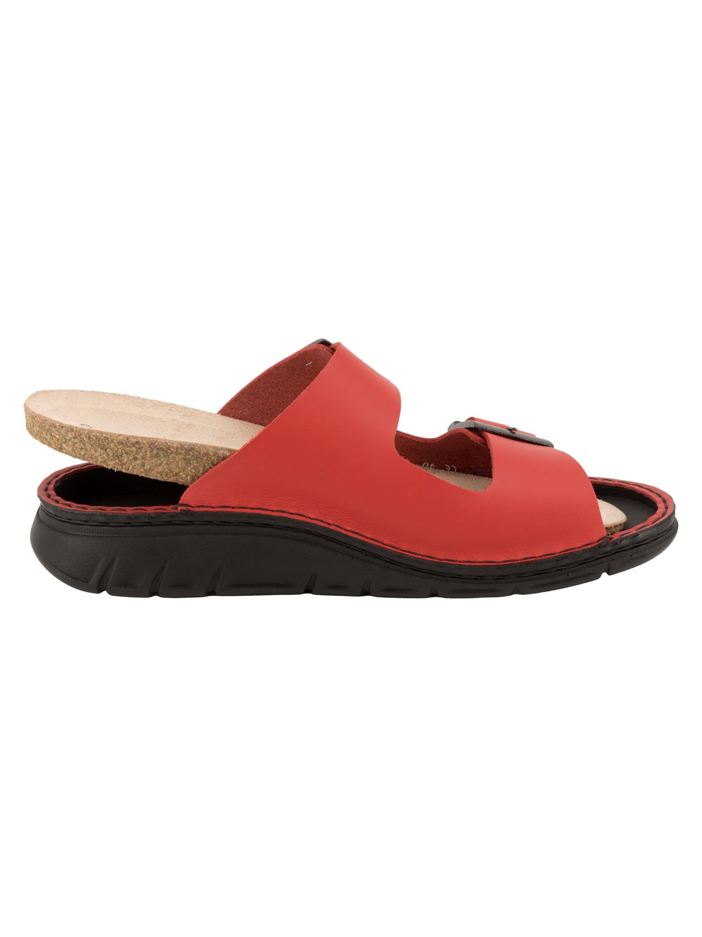 Finn Comfort Muiltjes 'Cayman-S' in Rood