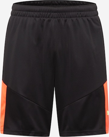 Regular Pantaloni sport de la PUMA pe negru: față