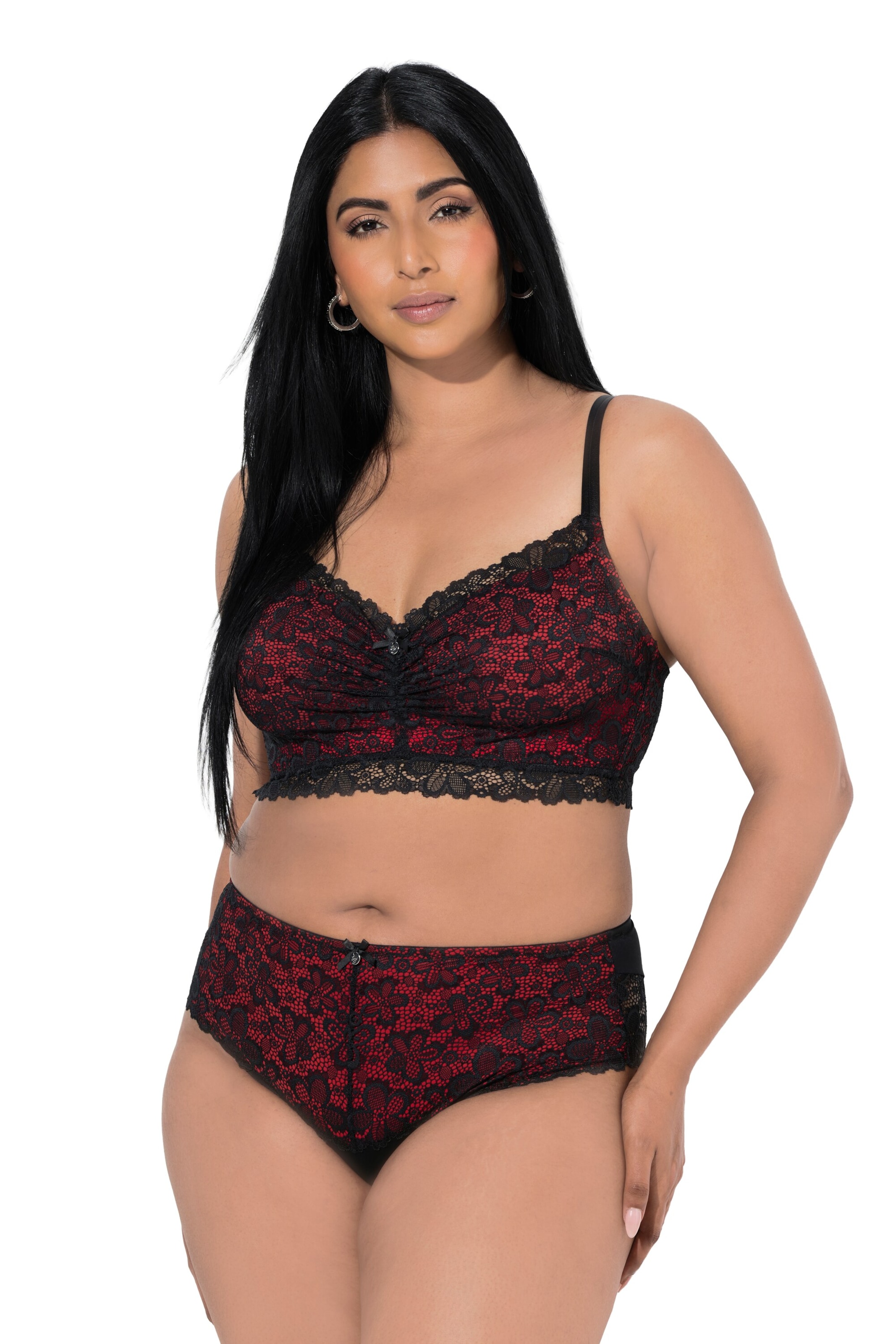 TruYou Panty in Red: front