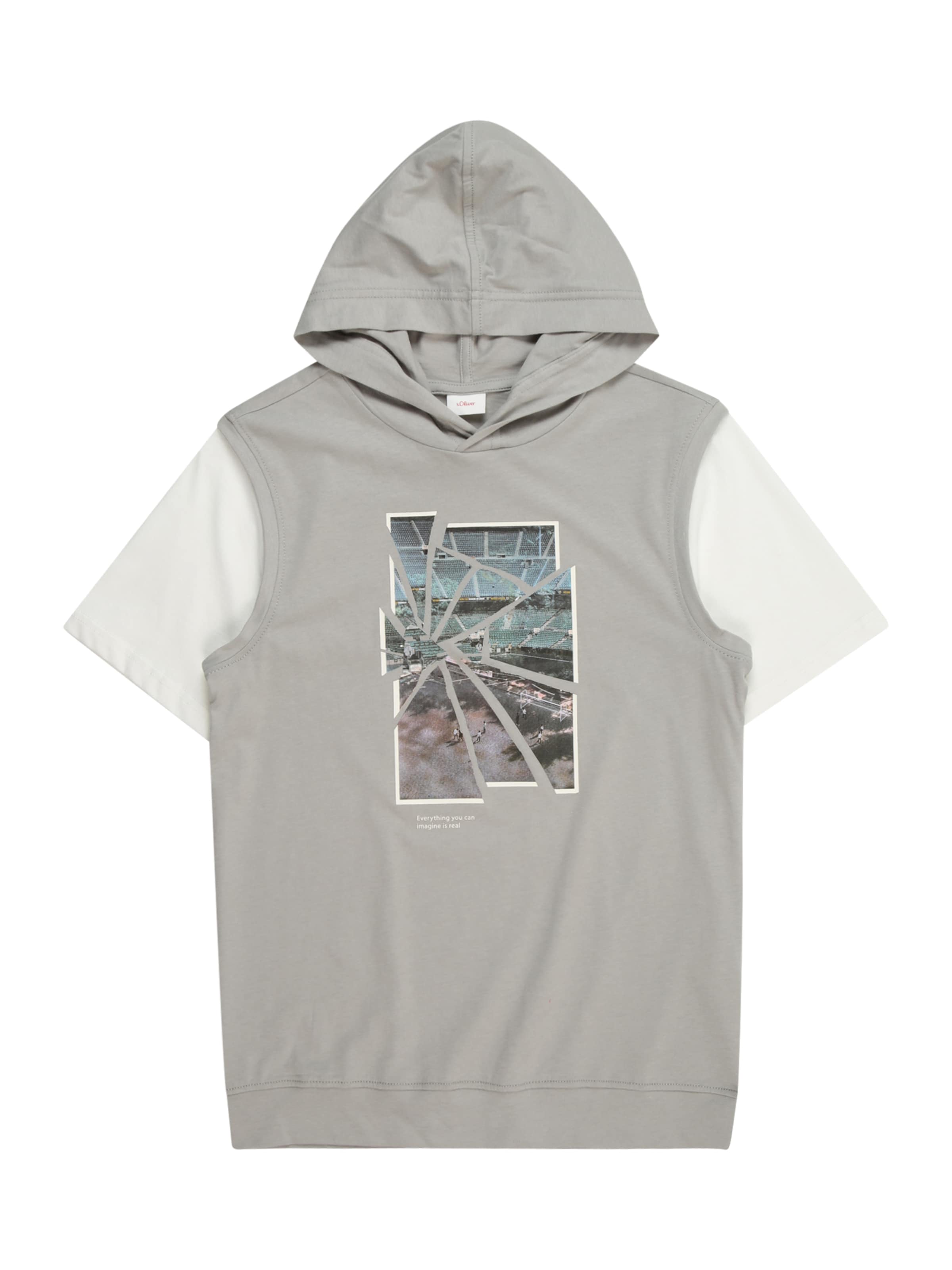 s.Oliver T-Shirt in Grau: Vorderseite