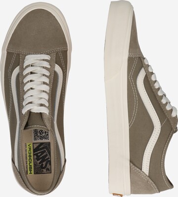 VANS حذاء رياضي بلا رقبة 'Old Skool' بلون رمادي