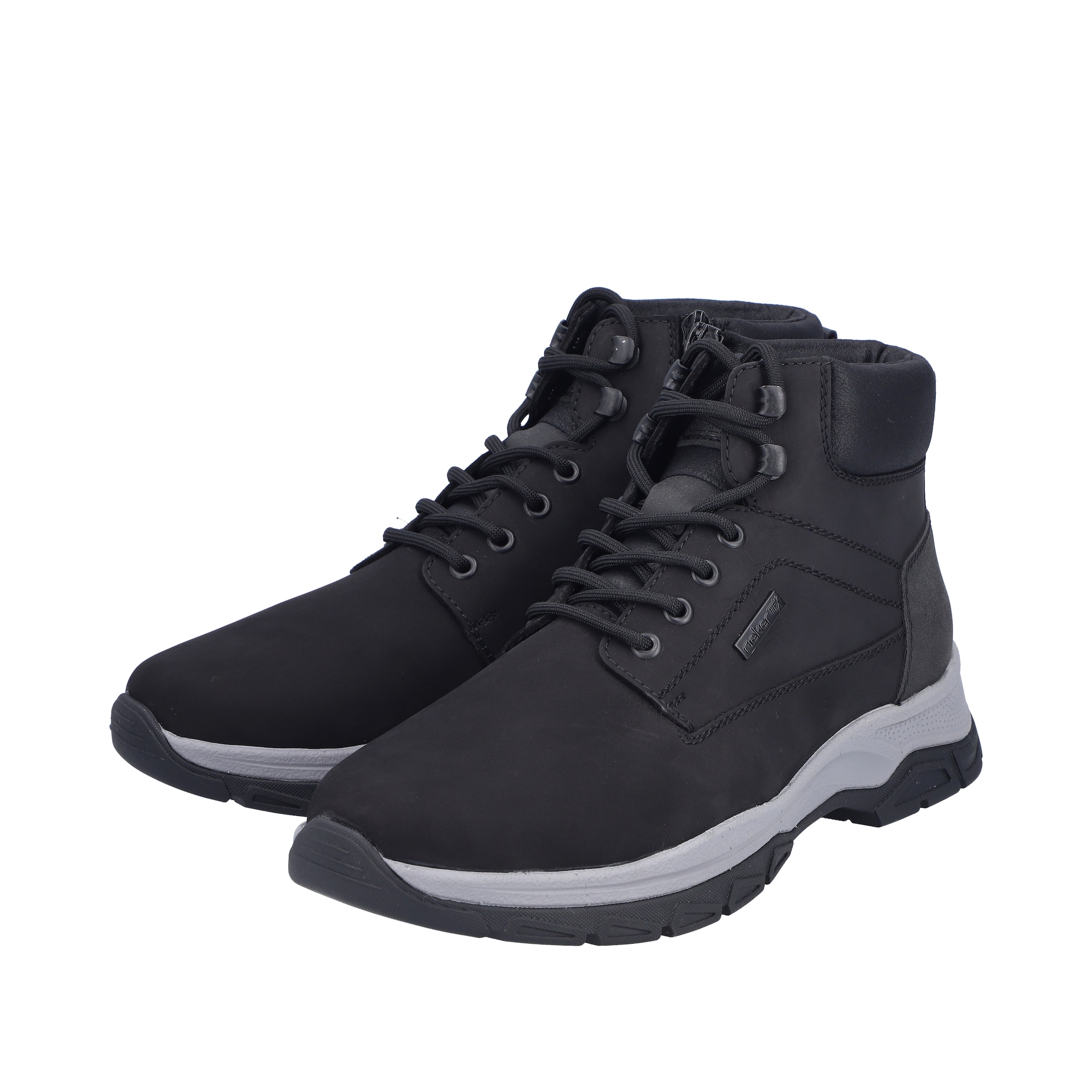 Rieker - Botas com atacadores '3024' em preto